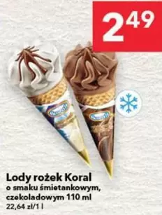 Lody rożek