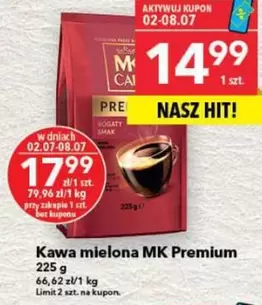 Kawa mielona MK Premium