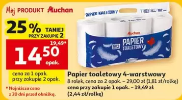 Papier toaletowy 4-warstwowy