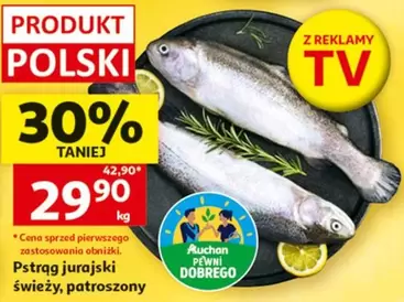 Pstrąg jurajski świeży, patroszony