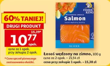 Łosoś wędzony na zimno