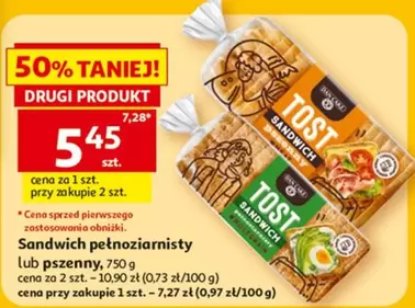 Cand - Sandwich pełnoziarnisty lub pszenny