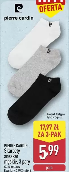 Skarpety sneaker męskie