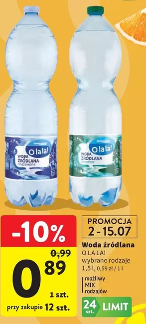 Mix - Woda źródlana