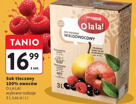 Sok tłoczony wieloowocowy