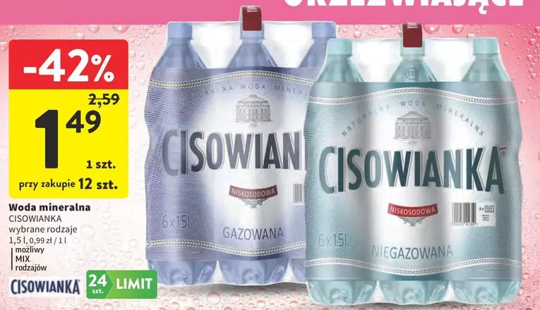 Mix - Woda mineralna gazowana