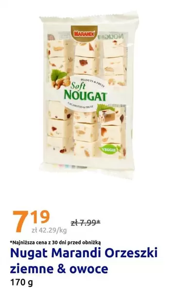 Nugat Orzeszki ziemne & owoce