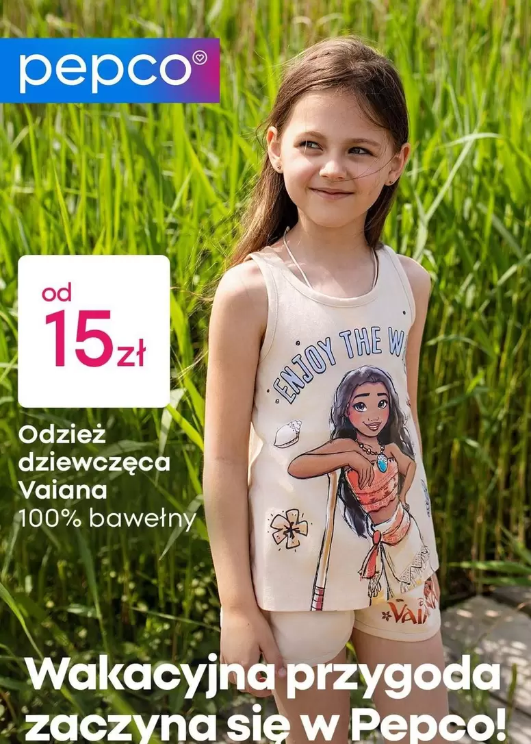Odzież dziewczęca Vaiana