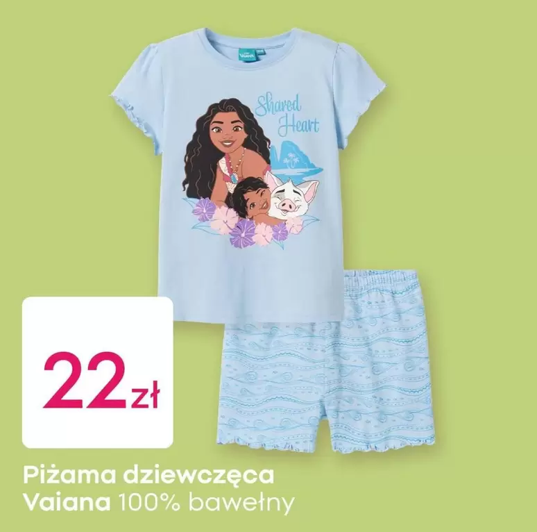 Piżama dziewczęca Vaiana