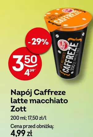 Napój Caffreze latte macchiato