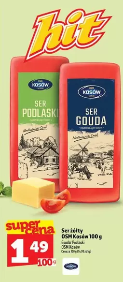 Ser żółty OSM Kosów