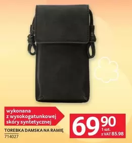 TOREBKA DAMSKA NA RAMIĘ 714027