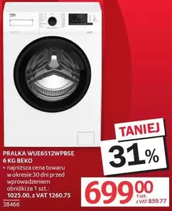 PRALKA WUE6512WPBSE