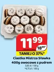 Ciastka owocowe z pudrem