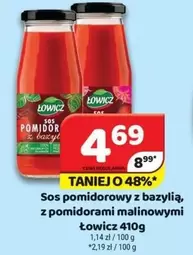 Sos pomidorowy z bazylią