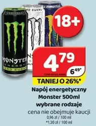 Monster - Napój energetyczny 500ml