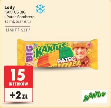 Lody Kaktus Big • Piatec Sombrero