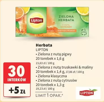 Herbata Zielona z nutą pigwy, truskawki & maliny, cytrusów