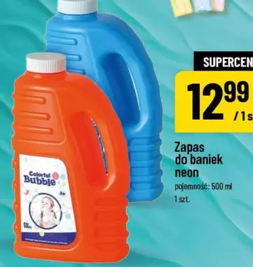 Bubble - Zapas do baniek neon