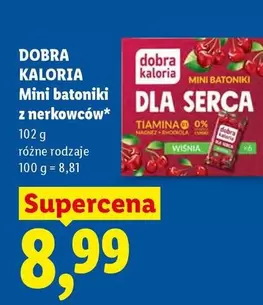 Mini - batoniki z nerkowców
