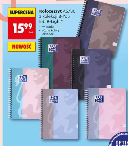 Oxford - Koloszeszyt A5/80