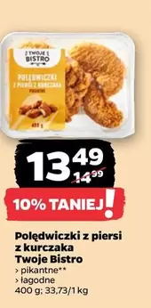 Poledwiczki z piersi z kurczaka