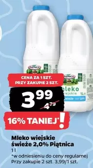 Mleko wiejskie świeże 2,0%