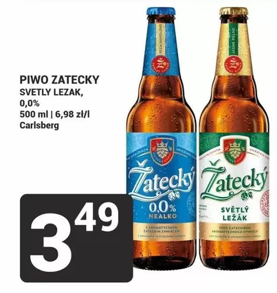 PIWO ZATECKY SVETLY LEZAK, 0,0%