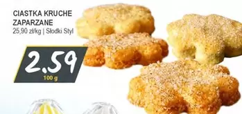 CIASTKA KRUCHE ZAPARZANE