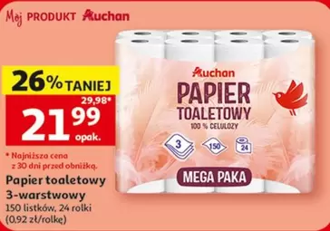 Mega - Papier toaletowy 3-warstwowy