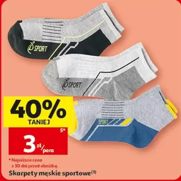 Skarpety męskie sportowe