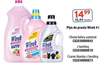 Auto - Płyn do prania Wirek 4 l