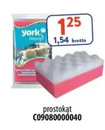 York - Gąbka prostokąt C09080000040
