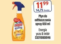 Plyn do odtluszczania spray 650 ml C02110000146