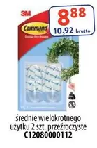 średnie wielokrotnego użytku 2 szt. przeźroczyste C12080000112