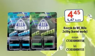 Ocean - Koszyk do WC Milo 2x50g