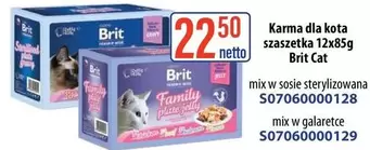 Cat - Karma dla kota szasetka 12x85g