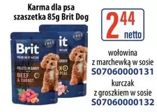 No - Karma dla psa szaszetka 85g Brit Dog