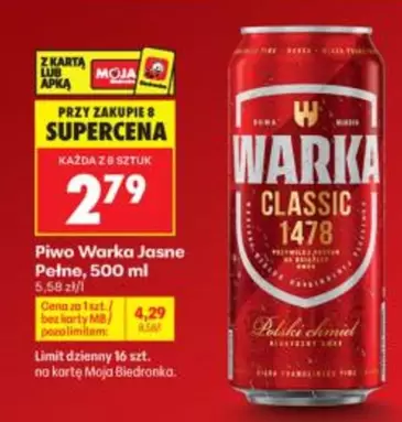 Classic - Piwo Jasne Pełne