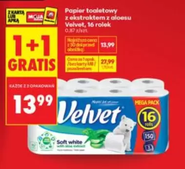 Mega - Papier toaletowy z ekstraktem z aloesu