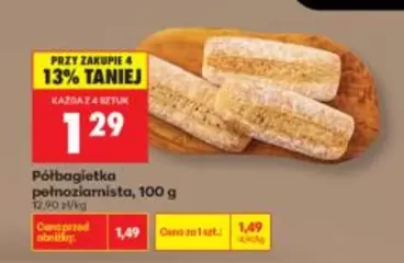 Półbagietka pełnoziarnista