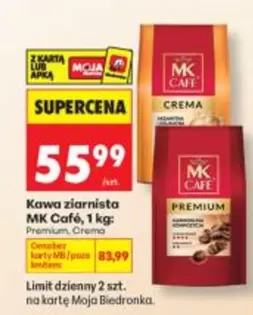 Kawa ziarnista MK Cafe