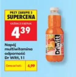 Napój multiwitamina odporność