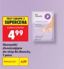 Skarpety złuszczające do stóp