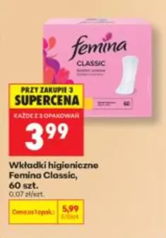 Classic - Wkładki higieniczne
