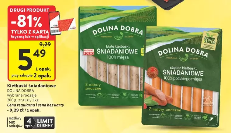 Mix - Kiełbaski śniadaniowe
