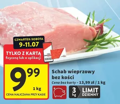 Schab wieprzowy bez kości
