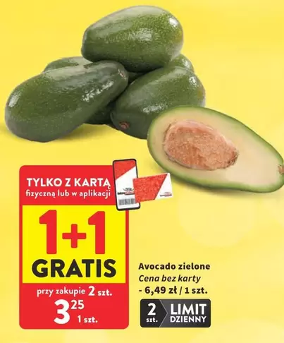 Avocado zielone