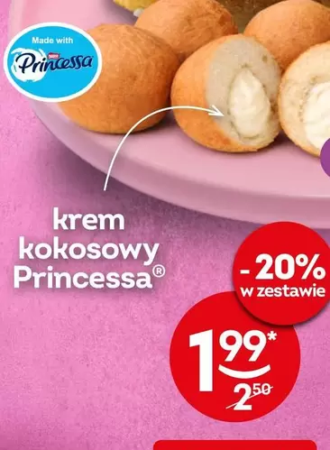 krem kokosowy Princessa
