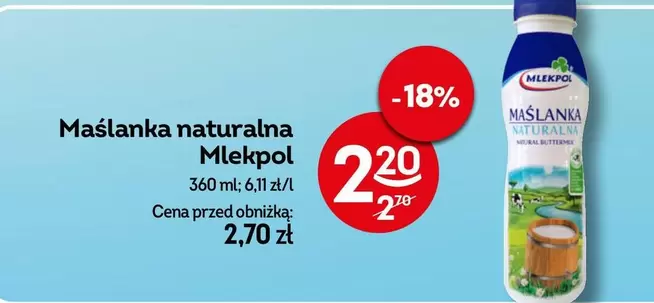 Maślanka naturalna
